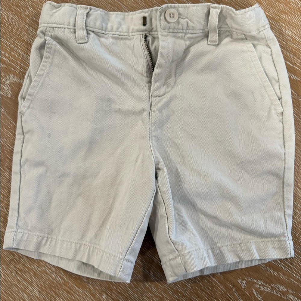 Class Club Tan Flat Front Shorts